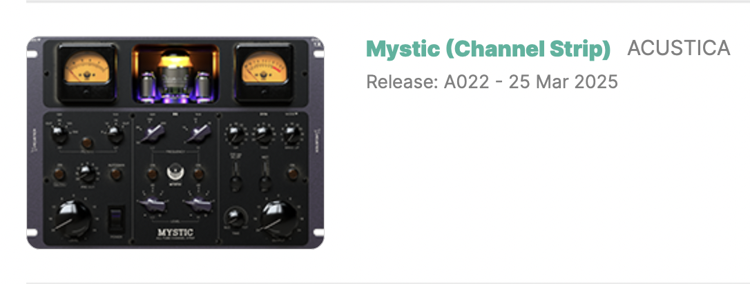 Acustica Audio Mystic